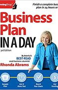 book covers business plan in a day
