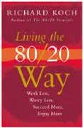book covers living the 80 20 way